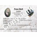 Paua Shell  Seeopal mit herrlichem blauem Farbspiel ca. 20 - 50 mm