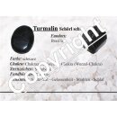 Turmalin Schwarz Schörl mini Trommelsteine ca. 4-12 mm