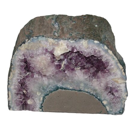 Amethyst Druse 13,5  kg/ (HBT) 25cm x 36cm x 7cm (Kathedrale) Unikat - Einzstück Geschenk Unikat