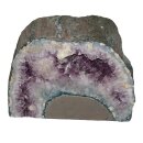 Amethyst Druse 13,5  kg/ (HBT) 25cm x 36cm x 7cm (Kathedrale) Unikat - Einzstück Geschenk Unikat