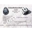 Schneeflockenobsidian Trommelstein Handschmeichler ca. 25 - 30 mm Super A* Qualität und Polierung