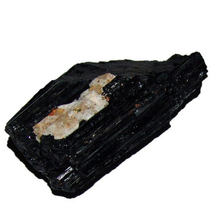 Turmalin schwarz/Schörl Rohstück Rohkristall teilweise mit Einschlüssen 600 - 700 g