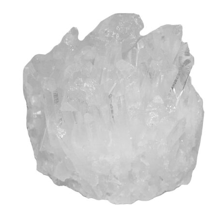 Bergkristall schöne kleine Stufe aus Brasilien  Natur gewachsen und Natur belassen 70 - 100 g