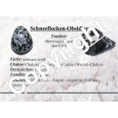 Schneeflockenobsidian Trommelstein   ca. 25 - 30 mm