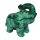 Malachit Elefant 40 - 80 mm Rarität Handarbeit