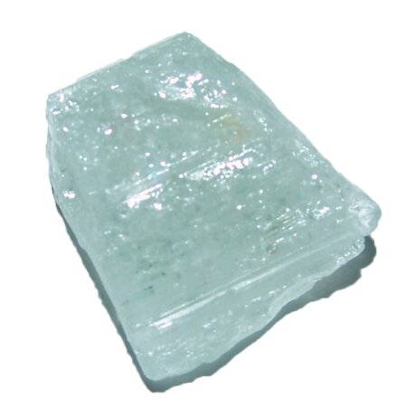 Aquamarin Beryll Rohstein blau Rohstück ca. 30 - 40 mm A* Qualität