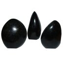 Tuurmalin Schwarz / Schörl Free Form Skulptur poliert mit Standfläche XXXL ca. 140-160  mm ca.1,4 - 1,6 kg