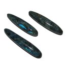 Labradorit Massagestab Massage Stab / Griffel A* Qualität schöner blauer Schimmer ca. 110 - 120 mm