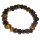 Tigerauge braun und Tigerauge rot Armband polierte Trommelsteine ca. 18 - 20 cm auf Stretchband