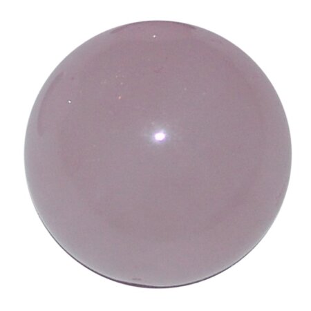 Rosenquarz 20 mm Kugel auch als Handschmeichler