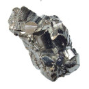 Pyrit Kristall Naturstück auch Katzengold genannt A* extra Qualität aus Peru ca. 60 - 80 mm