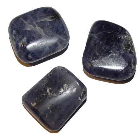 Iolith Trommelstein ca. 10-30 mm auch Wassersaphir genannt