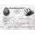 Schneeflockenobsidian Happy Buddha sitzend ca. 45 x 50 mm