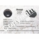 Shungit / Schungit Rohstein Wasserstein Rohstück unbehandelt ca. 30 - 80 mm