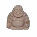 Rhodonit Buddha ca. 25 x 30 mm Happy Buddha sitzend