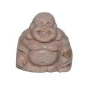 Rhodonit Happy Buddha sitzend ca. 25 x 30 mm