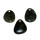 Labradorit Anhänger Free Form frontal gebohrt ca.  45 x 30 mm Bohrung ca. 3 mm