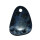 Sodalith Anhänger Free Form frontal gebohrt ca. 40 x 30 mm, Bohrung ca. 3 mm