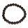Rauchquarz Kugel Armband 8  mm auf stabilem Stretchband aufgezogen