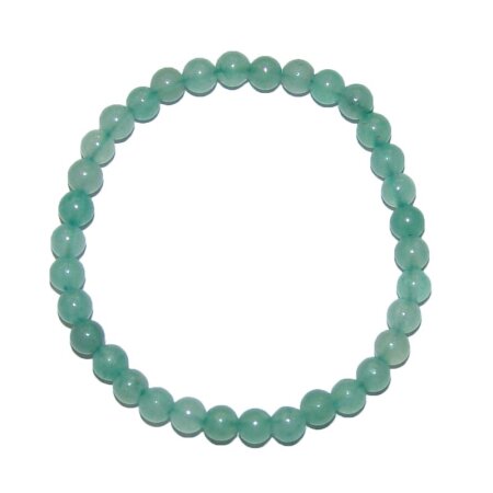 Aventurin Kinder Armband Kugel ca. 4 mm, auf Strechband ca. 16 - 17 cm