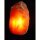 3,0 - 4,0 kg Salzlampe Bosalla® mit Palisander-Holz Sockel, Salz Leuchte mit 120 cm Kabel weiß