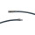 Kautschuk Band Reif schwarz 3mm mit stabilem Edelstahl Clipverschluss verschiedene Längen wählbar 60 cm