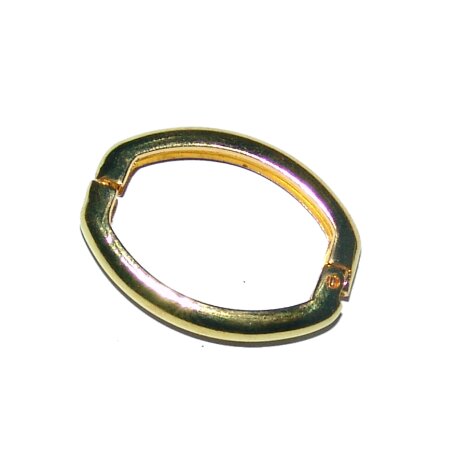 Ketten Clip Anhänger zum zusammenhalten von mehereren Ketten aus goldfarbenen Metall ca. 20 mm