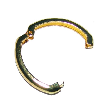 Ketten Clip Anhänger zum zusammenhalten von mehereren Ketten aus goldfarbenen Metall ca. 20 mm