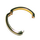 Ketten Clip Anhänger zum zusammenhalten von mehereren Ketten aus goldfarbenen Metall ca. 20 mm