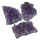 Amethyst Drusensegment Brasilien Rohstück Größe ca. 4 - 5 cm