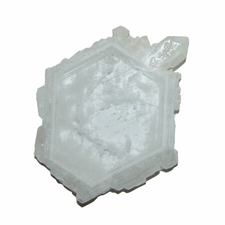 Querschnitt von Pineapple Quarz Varietät des Bergkristalls Rarität ca. 45 - 60 mm