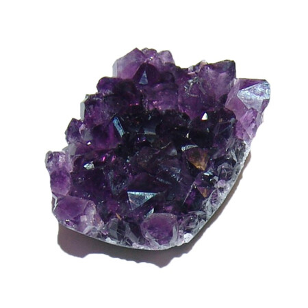 Amethyst kleines Rohstück Drusenstück A* extra Qualität aus Uruguay ca. 25 - 30 mm