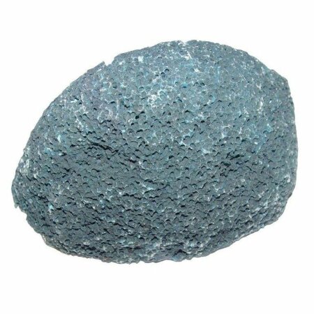 Achat petrol blau Hälfte einer Geode ca. 40 - 70 mm
