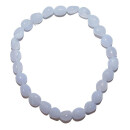 Chalcedon Armband aus kleinen polierten Nugget...