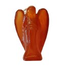 Carneol Engel Anhänger ca. 30 x 20 mm, mit 925 er...