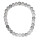 Magnesit 6 mm Kugel Armband ca. 19 - 20 cm, auf Stretchband