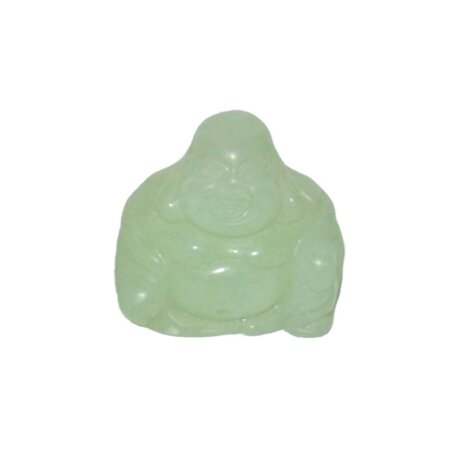 Serpentin Happy Buddha sitzend ca. 25 x 30 mm