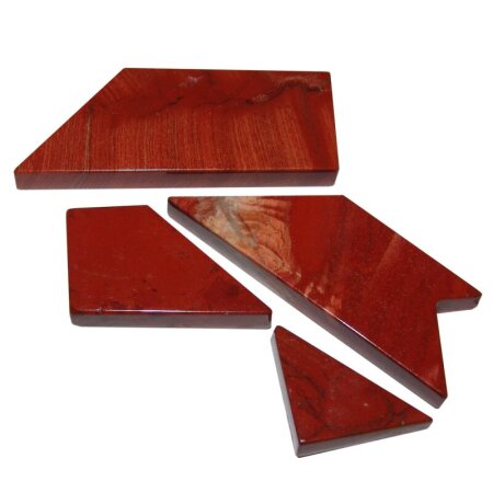 Jaspis rot Edelstein T Puzzle, Geschicklichkeits Spiel ca. 75 x 90 mm kniffelig & sehr schwierig
