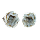 Achat Geode PAAR aufgeschnitten, poliert A* Qualität Größe *XS  ca. 20 - 30  mm