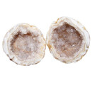 Achat Geode PAAR aufgeschnitten, poliert A* Qualität Größe *M* ca. 40 - 50 mm