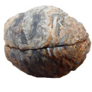 Achat Geode PAAR aufgeschnitten, poliert A* Qualität Größe *M* ca. 40 - 50 mm