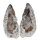 Achat Geode PAAR aufgeschnitten, poliert A* Qualität Größe *M* ca. 40 - 50 mm