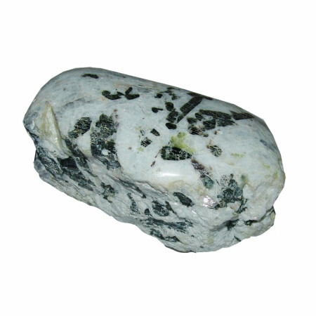 Turmalin grün Verdelith / Ouarz Rohstück Anschliff poliert ca. 70 - 100 mm, ca. 200 - 400 Gramm