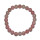 Andenopal rosa  8 mm Kugel Armband ca. 19 - 20 cm auf Stretchband