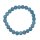 Angelith 8 mm Kugel Armband, auch Engels Stein oder Anhydrit genannt,  ca. 19 - 20 cm auf Stretchband