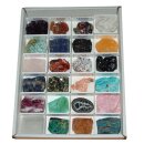 24 er Mineralien Sammlung A* extra Qualität,...