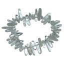 Bergkristall Stäbchen Armband ca. 10 - 15 mm auf...