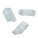 Aquamarin Beryll Natur Rohstück schöne blaue klare Aqua Farbe Größe: XS 1,2 - 2 g
