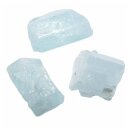 Aquamarin Beryll Natur Rohstück schöne blaue klare Aqua Farbe Größe:M 4,0-6 g