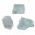 Aquamarin Beryll blau  Natur Rohstück schöne blaue klare Aqua Farbe Größe:L - 7,0 - 9 g